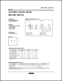 datasheet for RB715F by ROHM