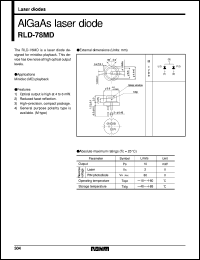 datasheet for RLD-78MD by ROHM