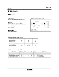 datasheet for RN731V by ROHM