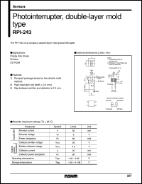 datasheet for RPI-243 by ROHM