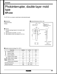 datasheet for RPI-244 by ROHM