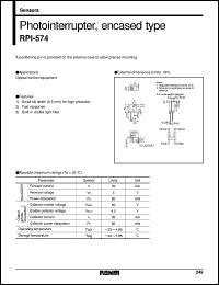 datasheet for RPI-574 by ROHM