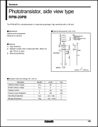 datasheet for RPM-20PB by ROHM