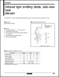 datasheet for SIM-22ST by ROHM