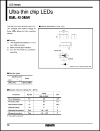datasheet for SML-510MW by ROHM