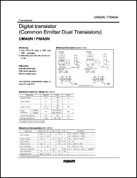 datasheet for FMA9A by ROHM