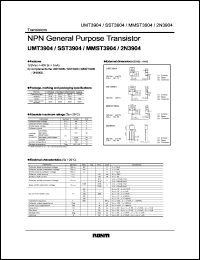 datasheet for SST3904 by ROHM