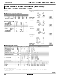 datasheet for UMT4403 by ROHM