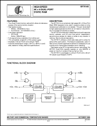 datasheet for IDT7383L25G by Integrated Device Technology, Inc.