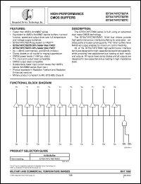 datasheet for IDT54827CSOB by Integrated Device Technology, Inc.
