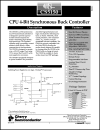 datasheet for CS5150GD16 by Cherry Semiconductor