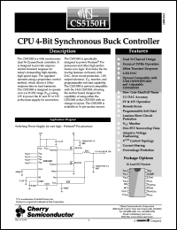 datasheet for CS5150HGD16 by Cherry Semiconductor
