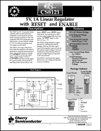 datasheet for CS8121YTHA5 by Cherry Semiconductor