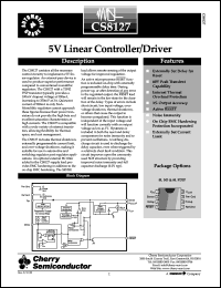 datasheet for CS8127YD8 by Cherry Semiconductor