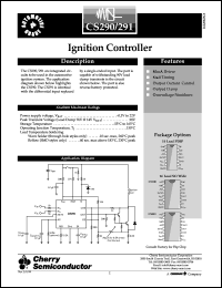 datasheet for CS290N14 by Cherry Semiconductor