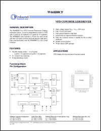 datasheet for W666880CF by Winbond Electronics