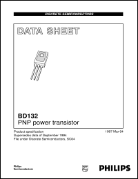datasheet for BD132 by Philips Semiconductors