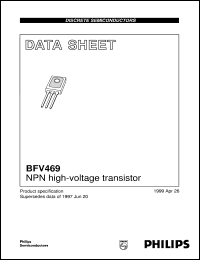 datasheet for BFV469 by Philips Semiconductors