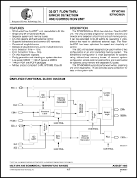 datasheet for IDT49C465PQFB by Integrated Device Technology, Inc.