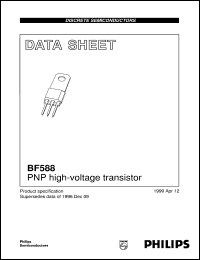 datasheet for BF588 by Philips Semiconductors