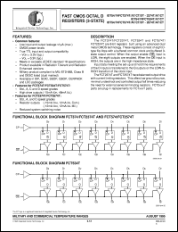 datasheet for IDT74FCT2534ATQB by Integrated Device Technology, Inc.