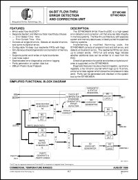 datasheet for IDT49C466APQF by Integrated Device Technology, Inc.
