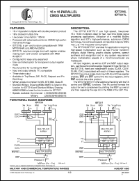 datasheet for IDT7216L16F by Integrated Device Technology, Inc.