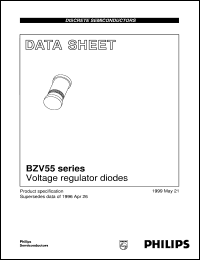 datasheet for BZV55-B10 by Philips Semiconductors