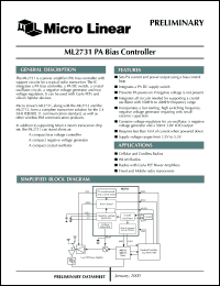 datasheet for ML2731CT by Micro Linear Corporation