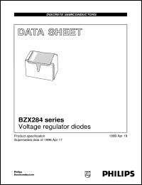 datasheet for BZX284-B3V0 by Philips Semiconductors