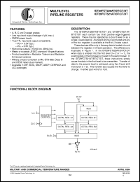 datasheet for 7429FCT2521DTQB by Integrated Device Technology, Inc.