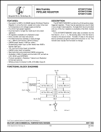 datasheet for IDT29FCT520CSOB by Integrated Device Technology, Inc.