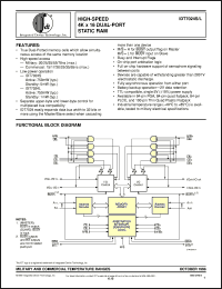 datasheet for IDT7024S70JB by Integrated Device Technology, Inc.