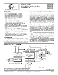 datasheet for IDT72225LB25TFB by Integrated Device Technology, Inc.