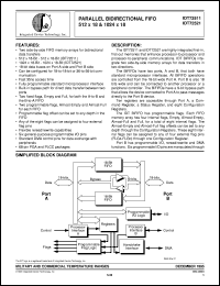 datasheet for IDT72511L25J by Integrated Device Technology, Inc.