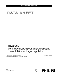 datasheet for TDA3666 by Philips Semiconductors