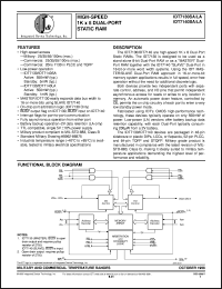 datasheet for IDT7130LA35PFB by Integrated Device Technology, Inc.