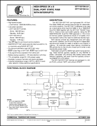 datasheet for IDT71321LA55J by Integrated Device Technology, Inc.