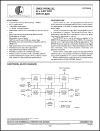 datasheet for IDT72413L45PB by Integrated Device Technology, Inc.