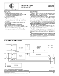 datasheet for IDT6116LA90SOB by Integrated Device Technology, Inc.