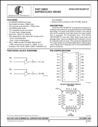 datasheet for IDT74FCT810BTEB by Integrated Device Technology, Inc.