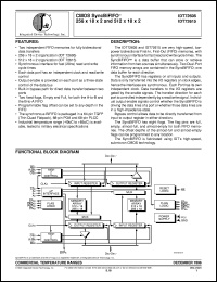 datasheet for IDT72605L50J by Integrated Device Technology, Inc.