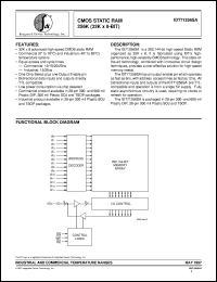 datasheet for IDT71256SA15PZI by Integrated Device Technology, Inc.