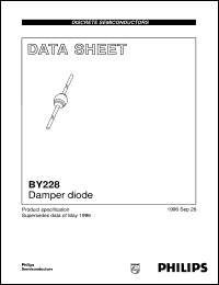 datasheet for BY228/33 by Philips Semiconductors
