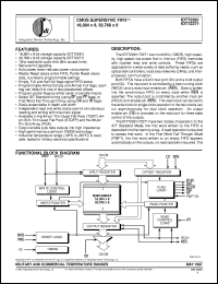 datasheet for IDT72271L12G by Integrated Device Technology, Inc.