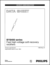 datasheet for BY8406 by Philips Semiconductors