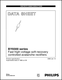 datasheet for BY9308 by Philips Semiconductors