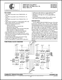 datasheet for IDT72805LB35BG by Integrated Device Technology, Inc.