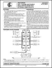 datasheet for IDT707288S20PF by Integrated Device Technology, Inc.