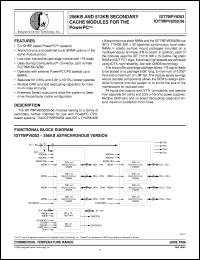 datasheet for IDT7MPV6255S66M by Integrated Device Technology, Inc.